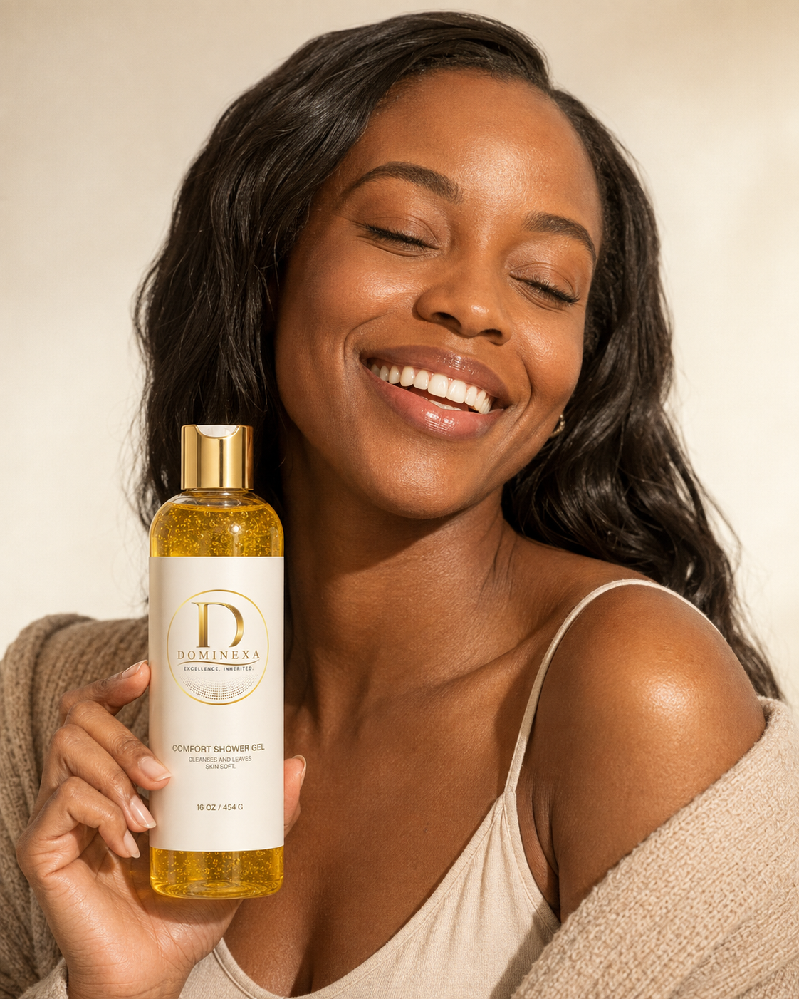 Dominexa Eczema Comfort Oil and skincare collection